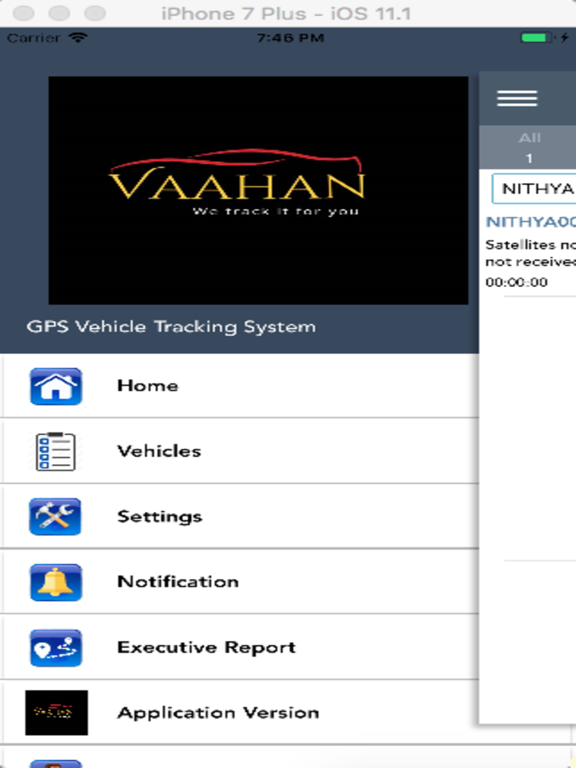 Screenshot #5 pour VAAHAN VTS