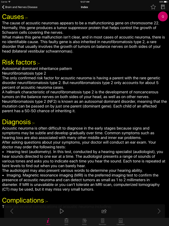 Screenshot #6 pour Brain and Nerves Disease