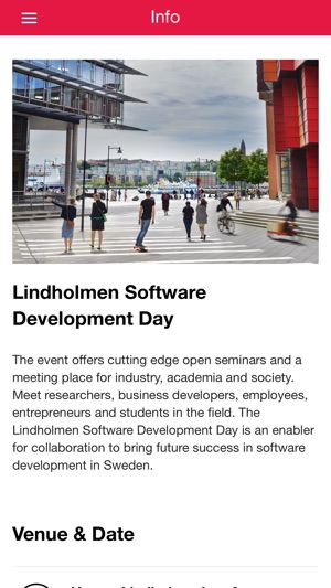 Lindholmen Software Dev Day(圖5)-速報App