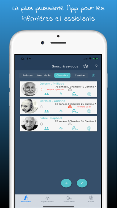 Screenshot #1 pour RESICARE Assistant de Santé