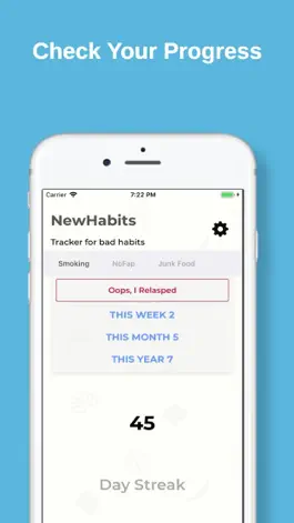 Game screenshot NewHabits - Tracker For Habits apk