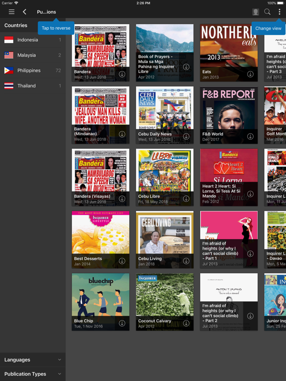 Screenshot #6 pour PDI E-Reader