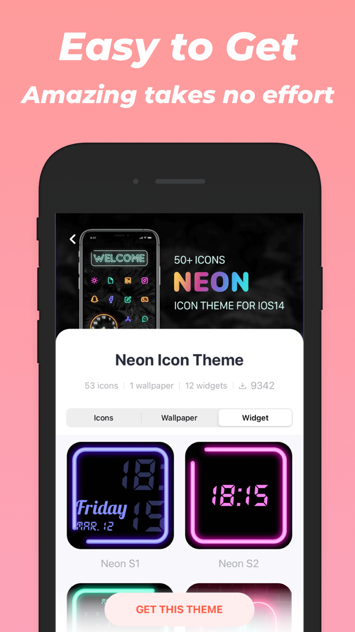 Vivid Widget - Icon Themes DIY