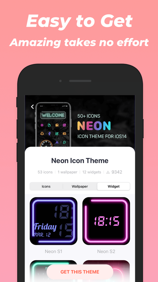 #5. Vivid Widget - Icon Themes DIY (iOS) 由: EagleStudio
