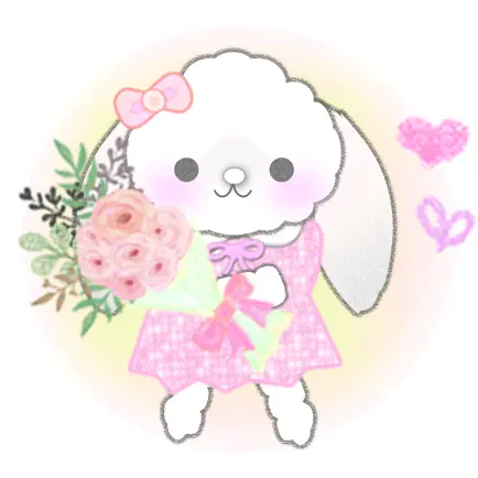 たれ耳うさぎのメッセージ１ Читы