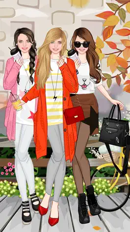Game screenshot Осенняя одевалка для девочек mod apk