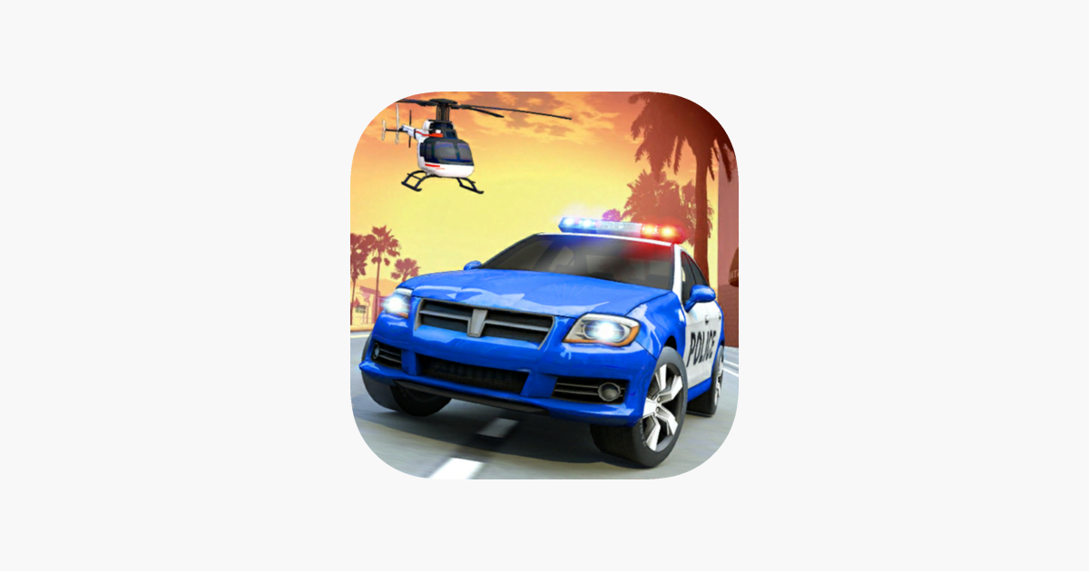 Corrida de carros de tráfego leve policial::Appstore