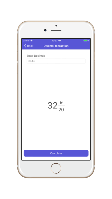 Screenshot #3 pour Fractions Converter & Calc