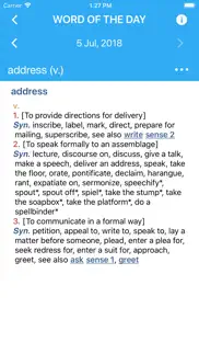 webster roget's a-z thesaurus iphone screenshot 1