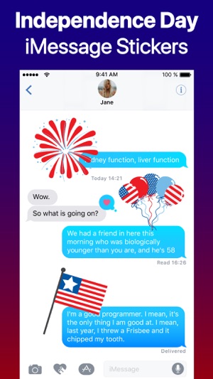 I Love United States Sticker(圖2)-速報App