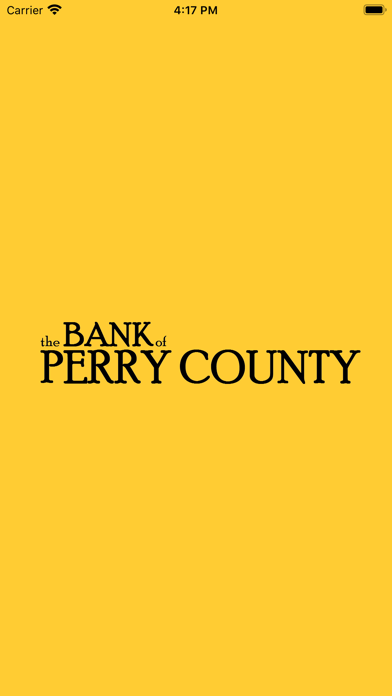 Bank of Perry County Screenshot