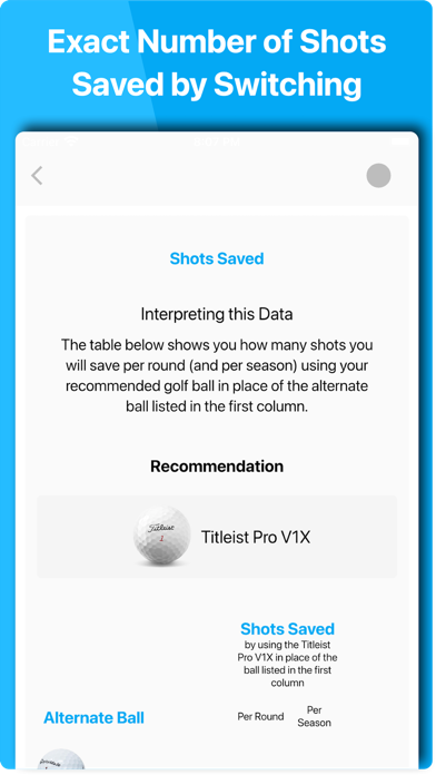 iGolfball: What Golf Ball? Screenshot