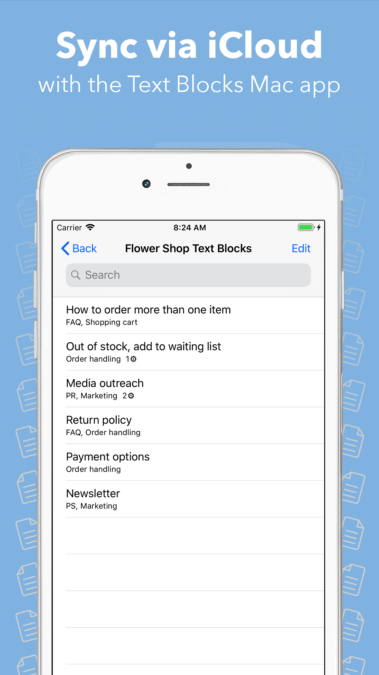 Text Blocks screenshot 4