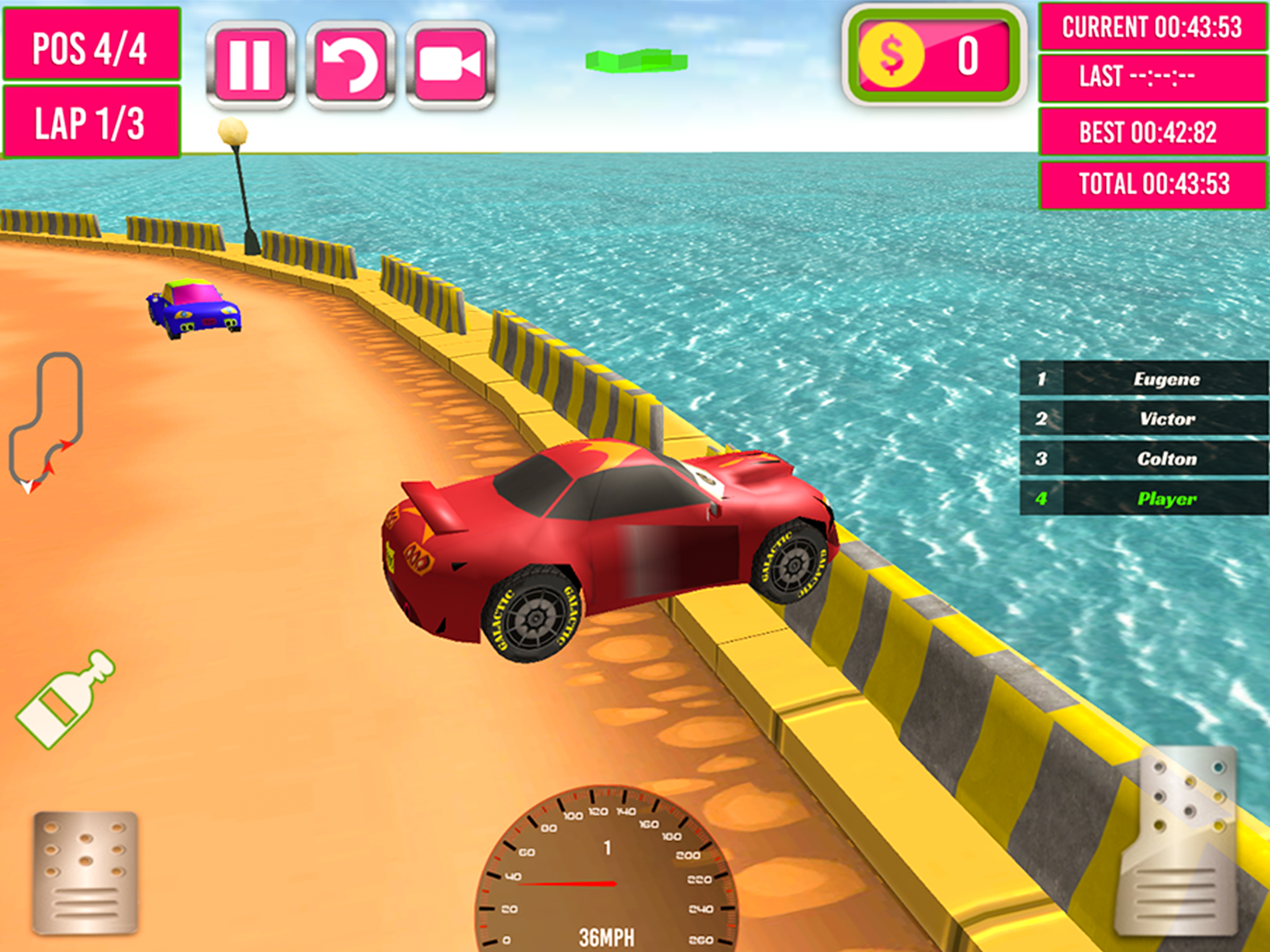Kids Rally Cars 3D screenshot 7