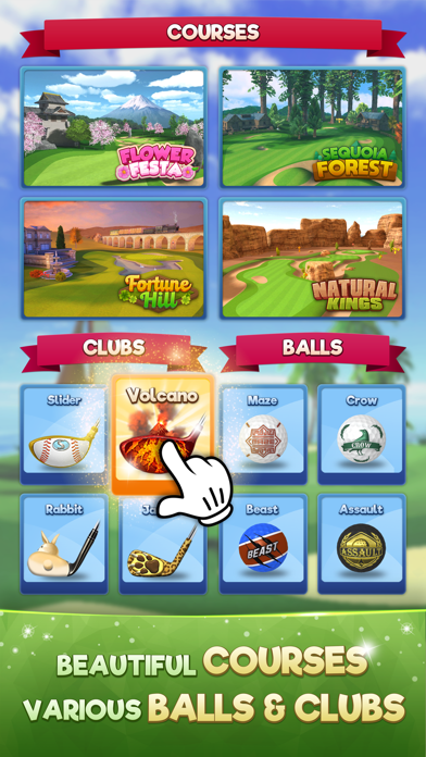 Extreme Golf - 4 Player Battle Screenshot