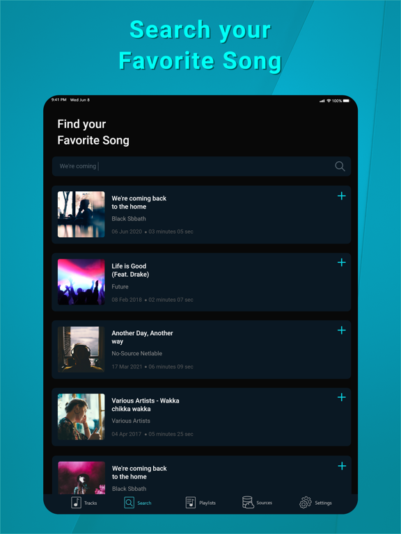 Screenshot #5 pour Music Player Cloud & Streaming