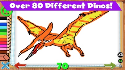 Coloring Dinos Screenshot