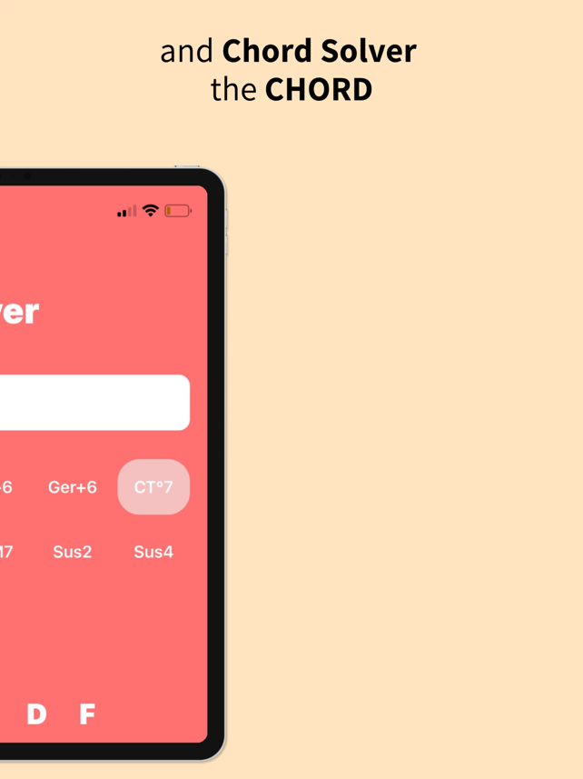 Chord Solver Screenshot