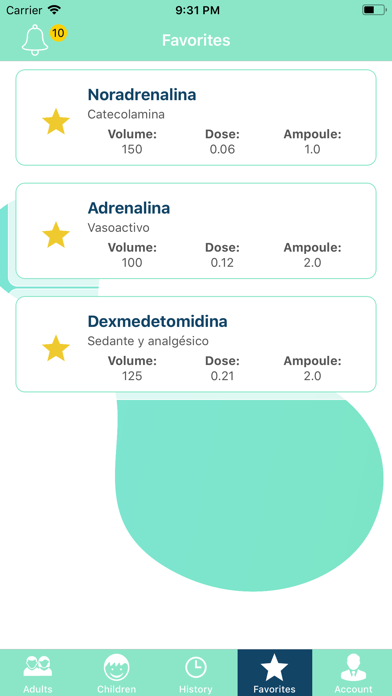 Infusions iPhone screenshot 5 - Medical app