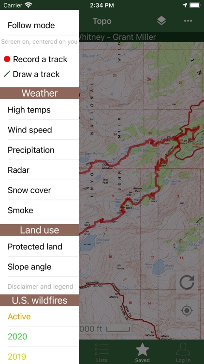 Peakbagger screenshot-7
