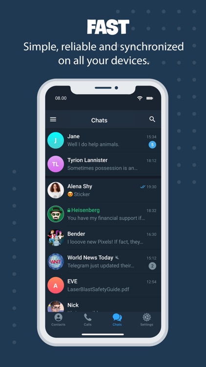 Tele Messenger Chat Secure