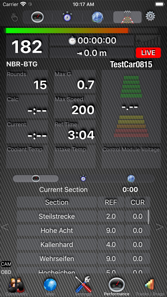 #2. Car Performance Tracker (iOS) 由: Ralf Boenisch