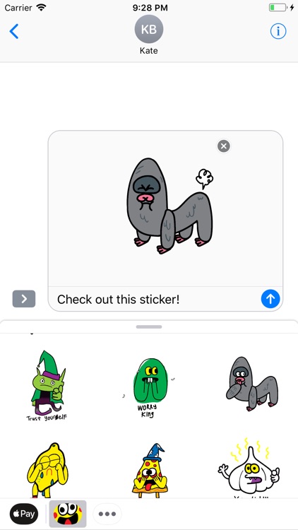 Burger World Animated Sticker screenshot-3