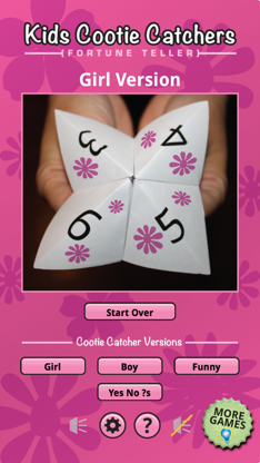 Cootie Catcher Fortune Teller screenshot 4