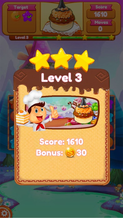 Sweet Candy Blast Fruit puzzle screenshot 4