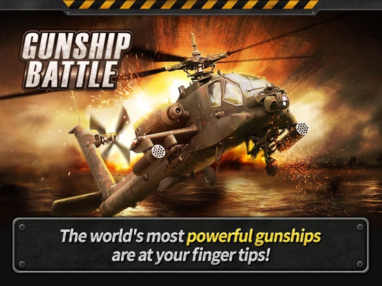 GUNSHIP BATTLE: 3D Action iPad app afbeelding 1