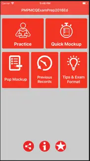 pmp mcq exam prep pro iphone screenshot 1