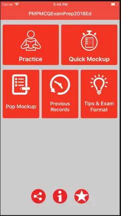 PMP MCQ EXAM Prep Pro iPhone image 1