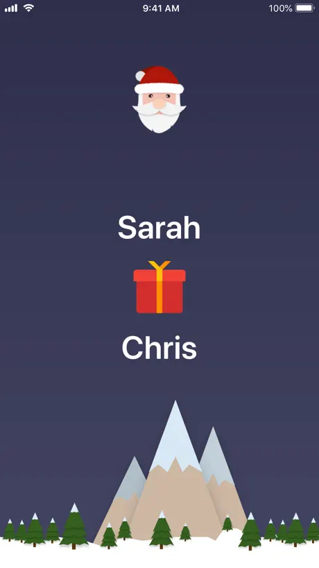 Secret Santa app - draw names