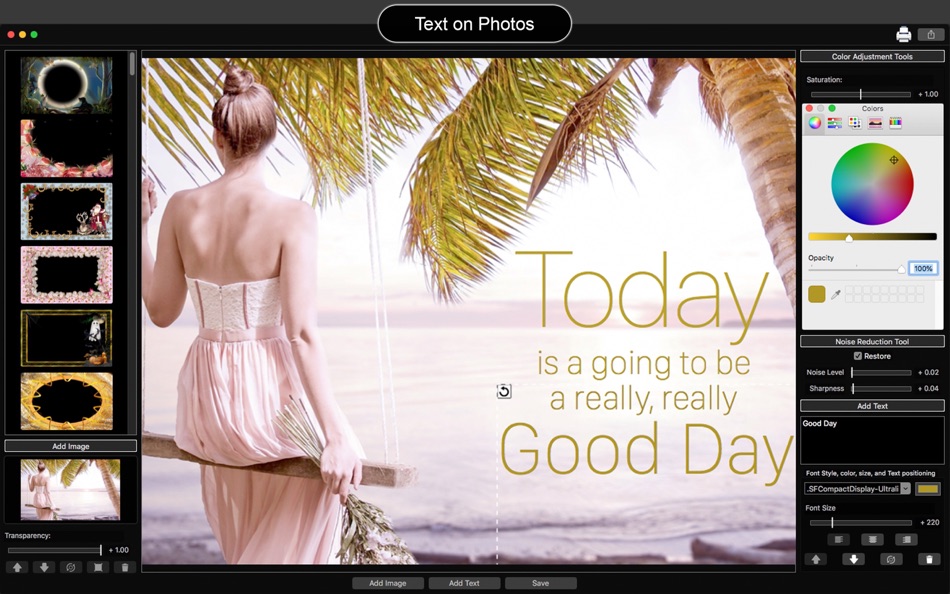 #5. PicArt - Photo Edit & Add Text (macOS) Przez: BraveCloud