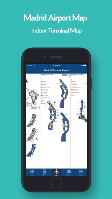 マドリードオフライン地図 - シティメトロエアポートのおすすめ画像4