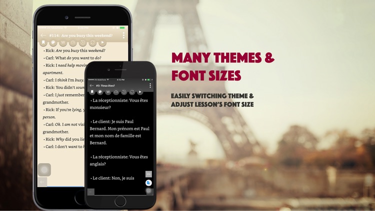 French Conversation Dialogues screenshot-5