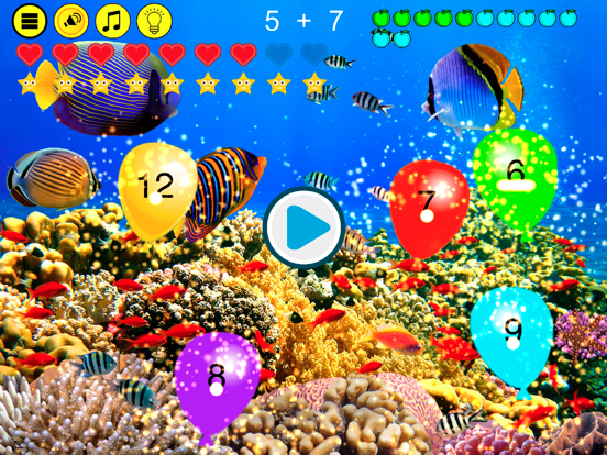 Screenshot #5 pour Add-Subtract Balloon Pop Lite