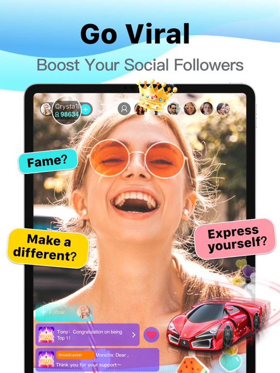 BIGO LIVE: Live, Chat Vidéo BIGO LIVE: Live, Chat Vidéo