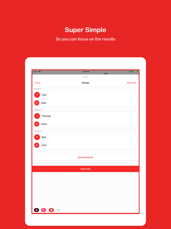 Screenshot #3 for Random Select / Order / Group