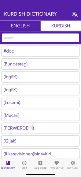 Game screenshot Kurdish Dictionary - Behdini apk