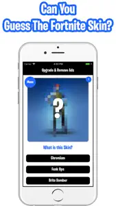 Quiz For Fortnite Skins screenshot #2 for iPhone