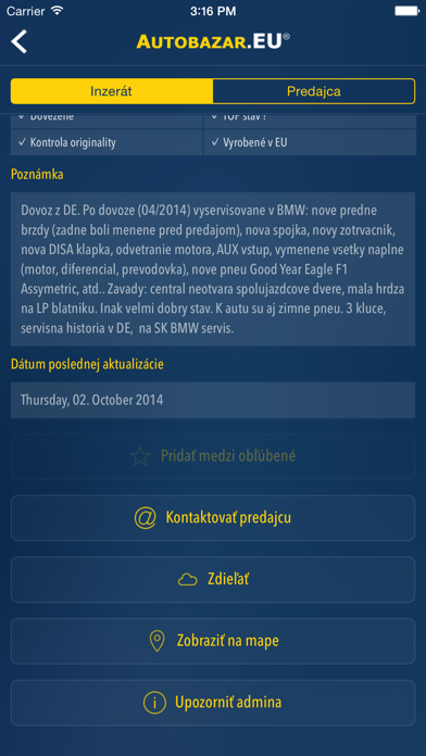 Autobazar.EU Screenshot