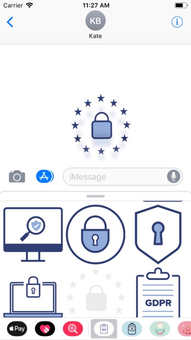 GDPR Privacy Policy Stickers screenshot 3