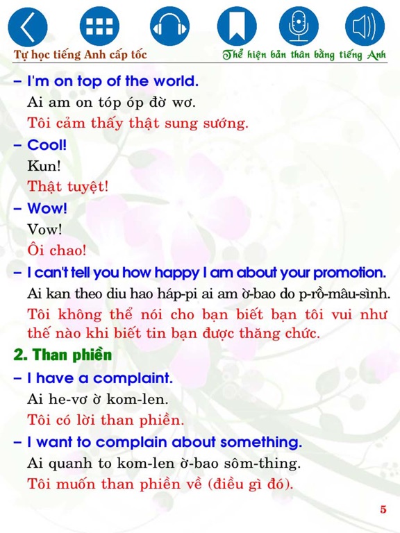 Screenshot #6 pour Express my English skills