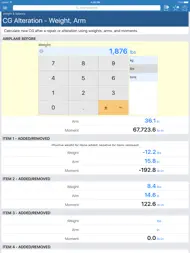Pilot Calcs ipad bilder 1