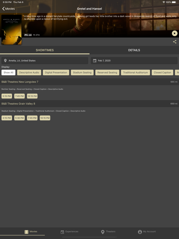 Screenshot #6 pour B&B Theatres