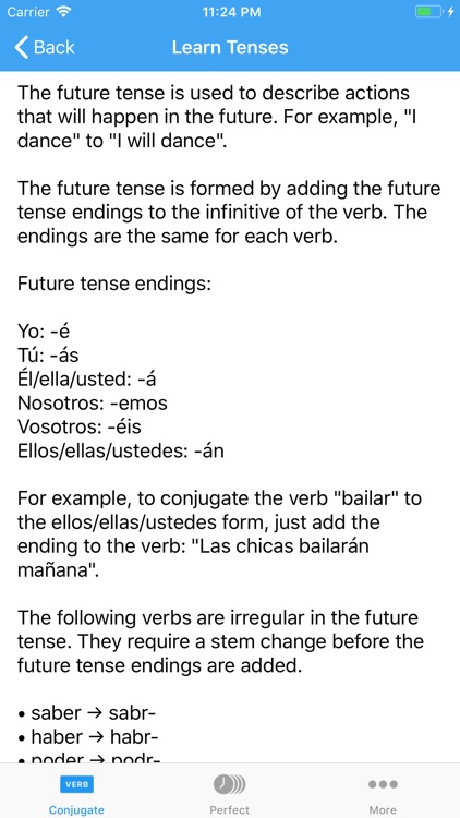 Conjugate Spanish Verbs