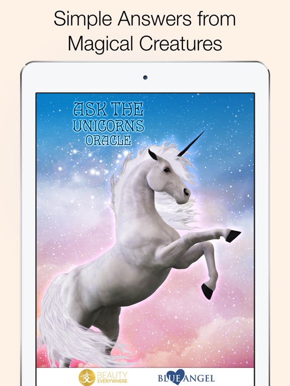 Screenshot #1 for Ask the Unicorns Oracle Cards