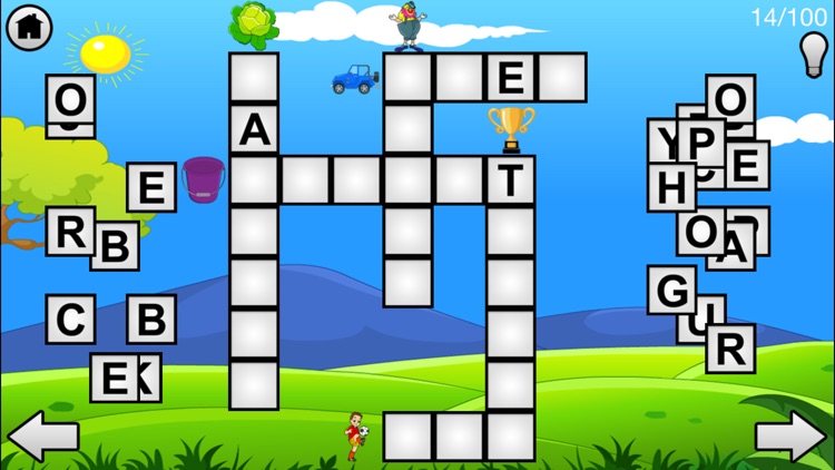 Crossword Puzzle Game For Kids