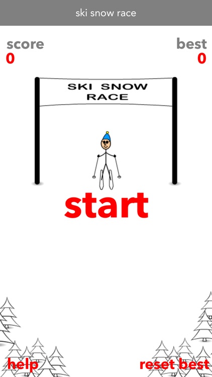 Ski Snow Race